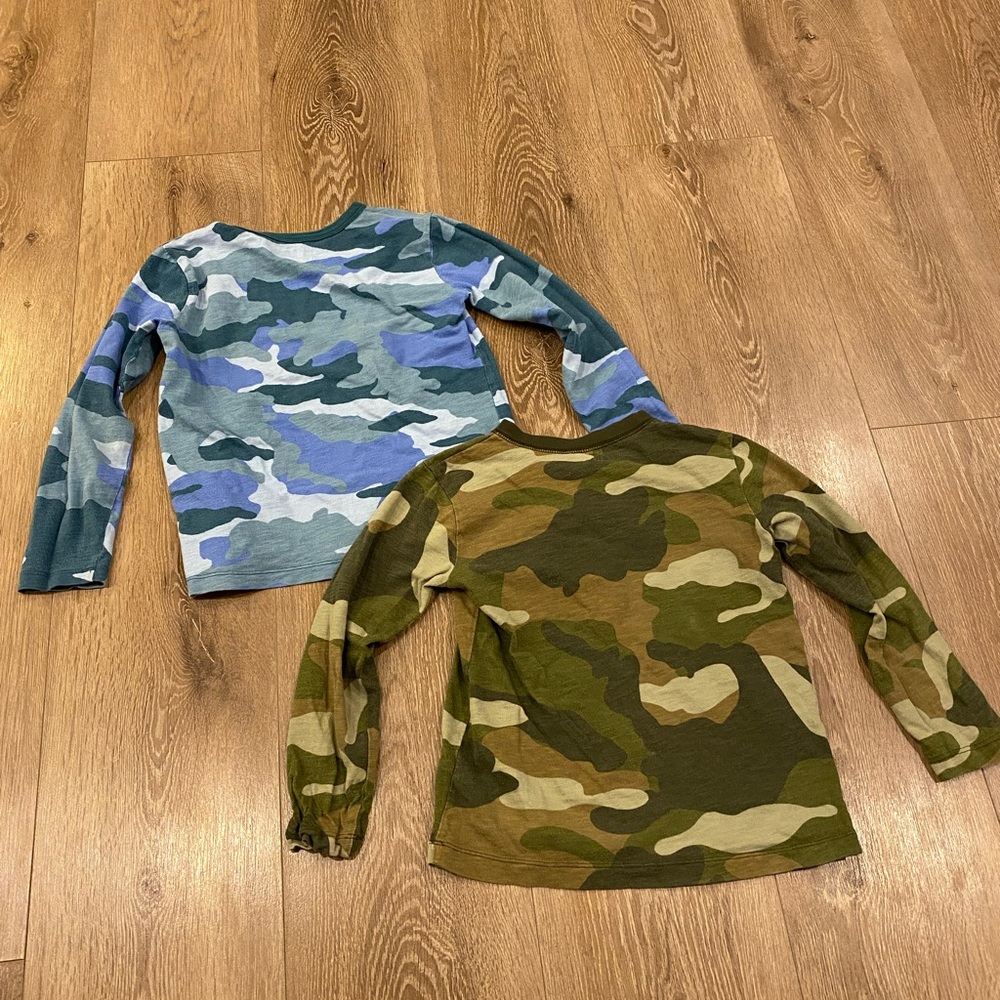 Crewcuts Camouflage Long Sleeve Boys Shirt Set - Picture 5 of 5